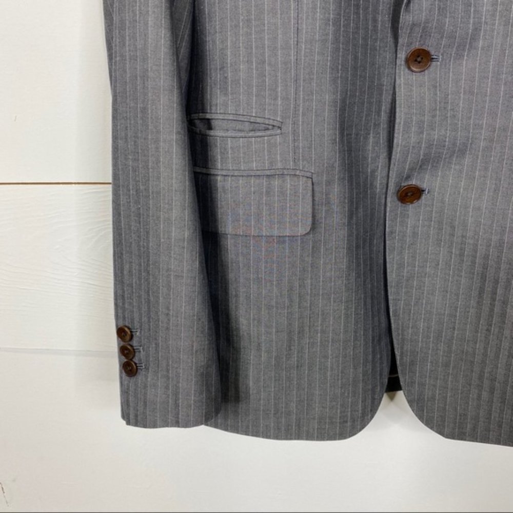 Theory Slim Fit 100% Cotton Two Piece Suit - Picture 4 of 16
